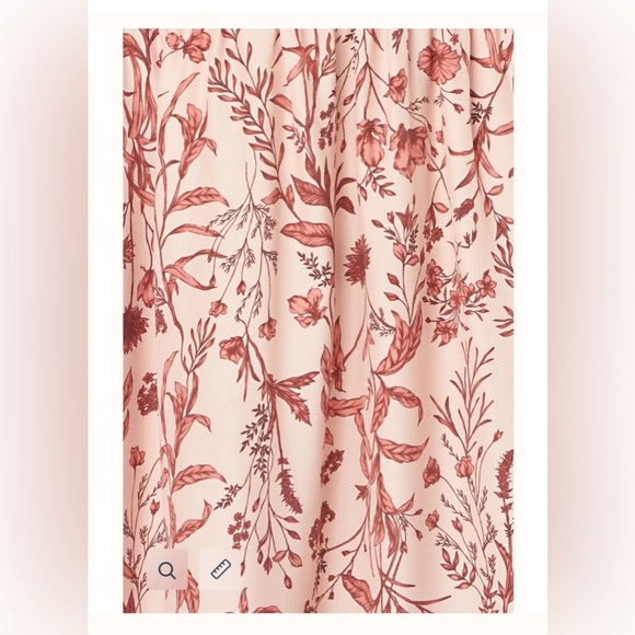 Amur Filipa Dress Size 2 New With Tags Blush Wildflowers MIDI Length Spring - Picture 4 of 15